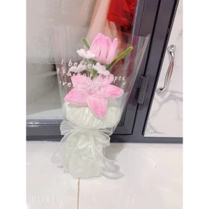 bó hoa kẽm nhung làm quà tặng 8/3 xinh xắn