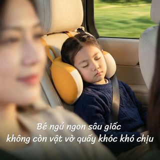 Gối Tựa Đầu Ô tô Trẻ Em Cao Su Non Memory Foam Êm Ái, Công Thái Học Chuẩn Y Khoa | KidRest