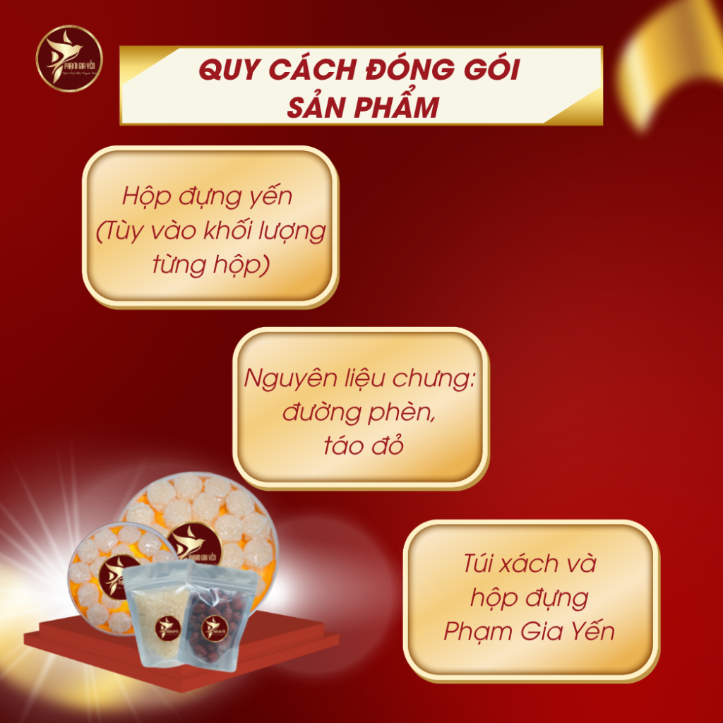 Yến Vụn Đắp Tổ Dạng Viên Baby Dùng Thử 10 Gram Nguyên Chất 100% - Yến Sào Phạm Gia
