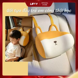 Gối Tựa Đầu Ô tô Trẻ Em Cao Su Non Memory Foam Êm Ái, Công Thái Học Chuẩn Y Khoa | KidRest