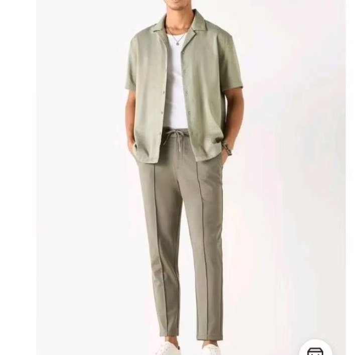 (BomoHouse) Áo sơmi nam Viscose mát, ko nhăn Iconic* bigsize - dư xịn