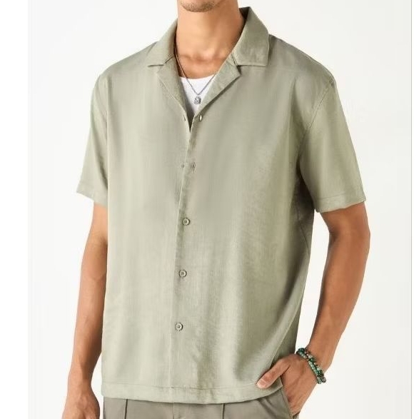 (BomoHouse) Áo sơmi nam Viscose mát, ko nhăn Iconic* bigsize - dư xịn