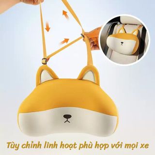 Gối Tựa Đầu Ô tô Trẻ Em Cao Su Non Memory Foam Êm Ái, Công Thái Học Chuẩn Y Khoa | KidRest
