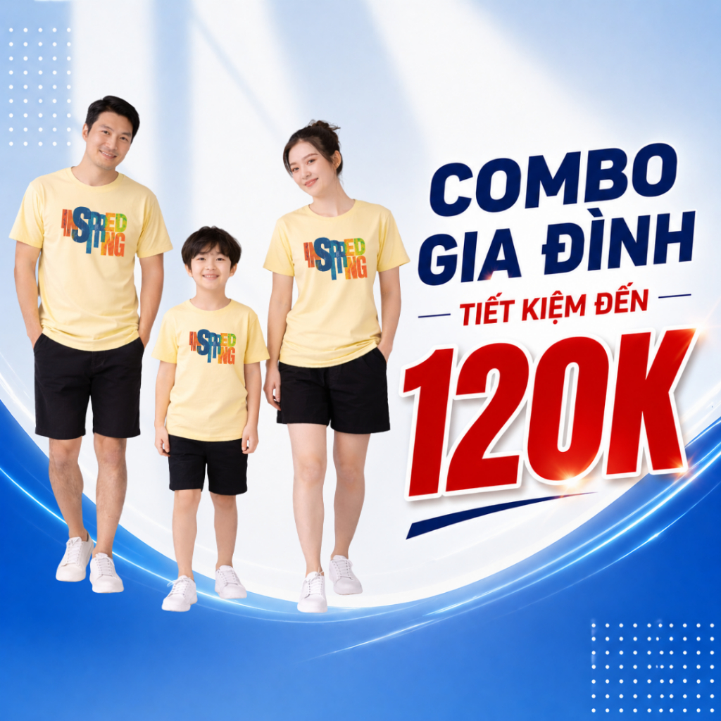 Áo Thun Gia Đình Cotton In Hình Family – Set Áo Gia Đình Đi Chơi, Du Lịch B696 | JJ Kids Fashion