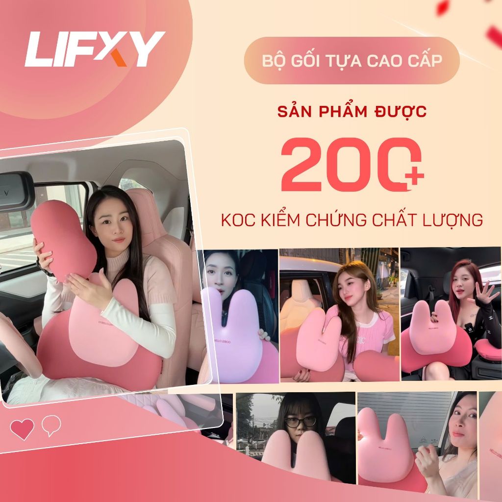 Combo Gối Tựa Đầu & Tựa Lưng Xe Hơi ComfyRab Công Thái Học Cao Cấp – Êm Ái Chuẩn Hạng Thương Gia