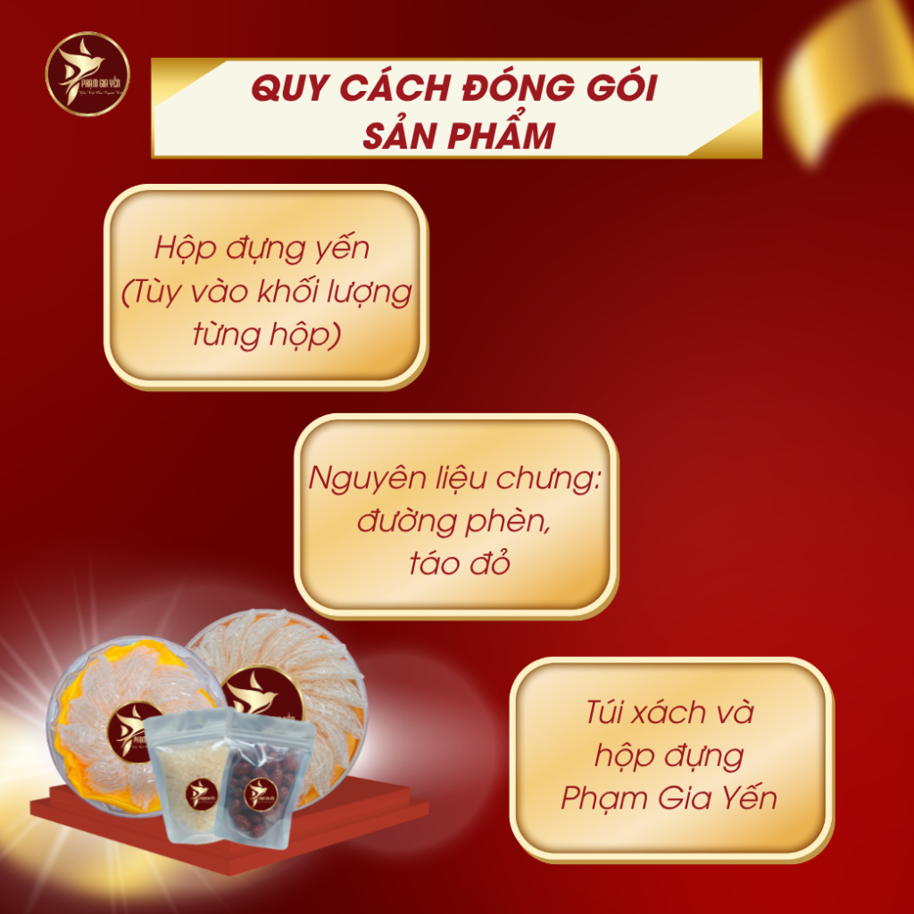 Tổ Yến Tinh Chế Loại 18-20 Tai Nguyên Chất 100% - Không Pha Độn Trộn Tạp Chất  - Yến Sào Phạm Gia - Yến Tinh Chế