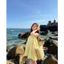 Váy 2 Dây Buộc Nơ Mặc Đi Biển . Đầm Đũi 3 Tầng , Babydoll Bánh Bèo Tiểu Thư Ulzzang