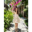 Váy 2 Dây Buộc Nơ Mặc Đi Biển . Đầm Đũi 3 Tầng , Babydoll Bánh Bèo Tiểu Thư Ulzzang
