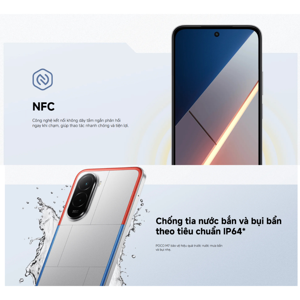 Điện thoại Xiaomi POCO M7 (6GB + 128GB) Pin 7000mAh - Bảo Hành Chính Hãng 18 Tháng | BigBuy360 - bigbuy360.vn