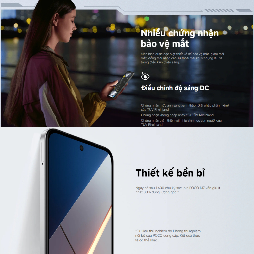 Điện thoại Xiaomi POCO M7 (6GB + 128GB) Pin 7000mAh - Bảo Hành Chính Hãng 18 Tháng | BigBuy360 - bigbuy360.vn