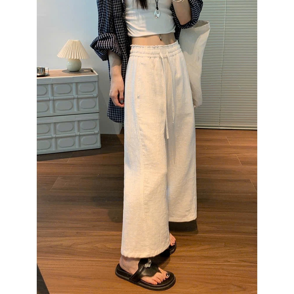 𝗥𝗢𝗠𝗬 𝗣𝗔𝗡𝗧𝗦 - Quần Linen Xương cá full chun
