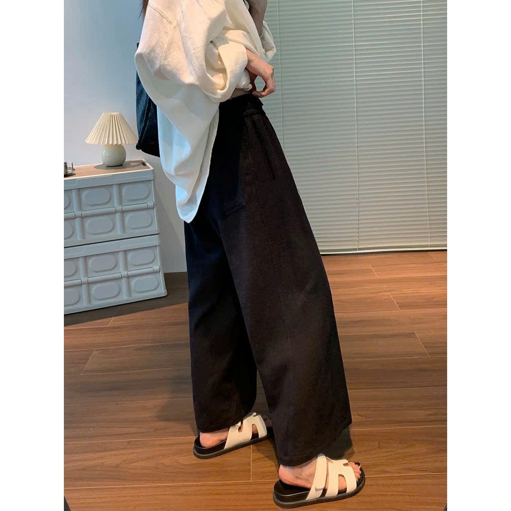 𝗥𝗢𝗠𝗬 𝗣𝗔𝗡𝗧𝗦 - Quần Linen Xương cá full chun
