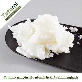Sáp Dừa Cao Cấp Làm Nến Thơm TATAMI Nguyên Liệu Tự Nhiên Cháy Sạch Giữ Hương Tốt
