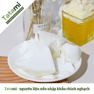 Sáp Dừa Cao Cấp Làm Nến Thơm TATAMI Nguyên Liệu Tự Nhiên Cháy Sạch Giữ Hương Tốt