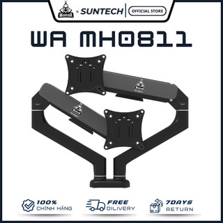 Giá Đỡ Màn Hình Gas Spring ARM WARRIOR WA-MH0811 - Piston Khí Nén Siêu Mượt, Chịu Tải 9kg, Hỗ Trợ 17-32 Inch