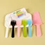 Combo 10 Bộ Set 10c Đĩa, Dĩa, Dao, Nến Ăn Bánh Kem Sinh Nhật Màu Pastel An Toàn DUHA 097