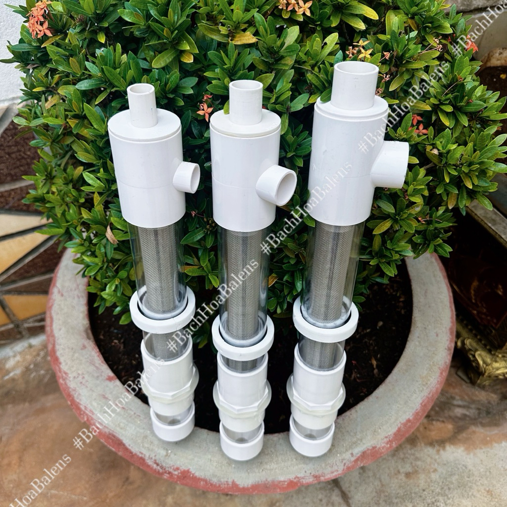 Ống Tách Phân OverFlow + Vòng vệ sinh DIY Cho Hồ Cá Phi 20,25,32mm