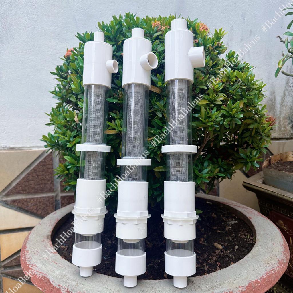 Ống Tách Phân OverFlow + Vòng vệ sinh DIY Cho Hồ Cá Phi 20,25,32mm
