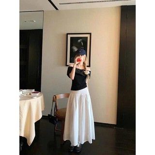 𝗢𝘄𝗲𝗻 𝗟𝗶𝗻𝗲𝗻 2 - |LY LINEN| - Chân váy linen cạp cao LYLINEN