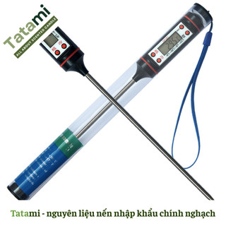 Nhiệt Kế Đo Nhiệt Độ Sáp Nến TATAMI Dạng Dài Chính Xác Cao Dụng Cụ Làm Nến Thơm Handmade Tiện Lợi