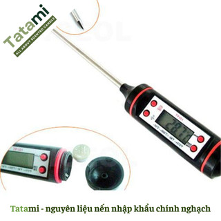 Nhiệt Kế Đo Nhiệt Độ Sáp Nến TATAMI Dạng Dài Chính Xác Cao Dụng Cụ Làm Nến Thơm Handmade Tiện Lợi