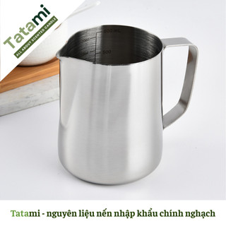 [HÀNG CAO CẤP] Ca Inox Rót Nến TATAMI 1000ml Cốc Đun Sáp Chuyên Dụng, Dụng Cụ Đổ Nến Thơm Handmade