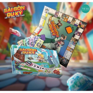 Cờ Tỷ Phú Sài Gòn Du Ký – Boardgame Chiến Thuật Mua Đất, Game Gia Đình & Bạn Bè Hấp Dẫn