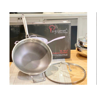 Chảo sâu lòng tổ ong Galactic La gourmet 20/24/28cm chính hãng, lớp chống dính bền bỉ,chống trầy xước GermanySnT HCM