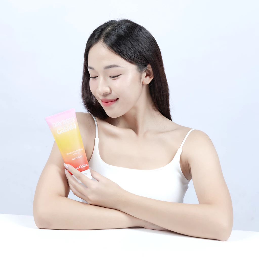 Kem dưỡng trắng da Five Grains 200ml – Niacinamide + Alpha-Arbutin nâng tông – Mờ thâm nám, dưỡng sáng da ngày – Siêu th