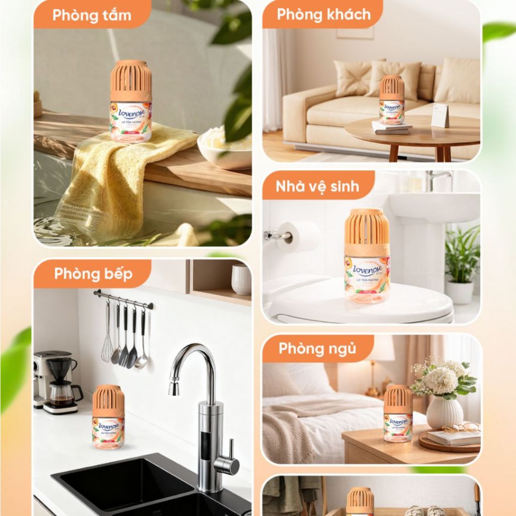LỌ TOẢ HƯƠNG BIỂN , NHO,ĐÀO ,HOA HỒNG để trong phòng ngủ , nhà vệ sinh đều được