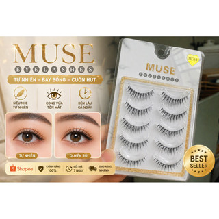 MUSE MG64 – Mi cụm 10 hàng siêu nhẹ, makeup tự nhiên xinh xắn