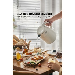 Ấm siêu tốc 1.5L Bear EKT-H156EH, Công Suất 1500W, Lòng inox 304, Tự ngắt khi sôi, Bảo Hành 18 Tháng