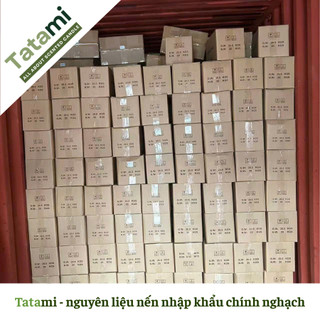 Sáp Cọ Mềm Làm Nến Thơm TATAMI Sáp Thực Vật Cao Cấp Ít Khói Đốt Sạch Nguyên Liệu Nến Handmade