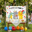 Phông Nền Happy Birthday Bằng Vải Cho Bé – Background Trang Trí Sinh Nhật Hàn Quốc Dễ Thương Cute