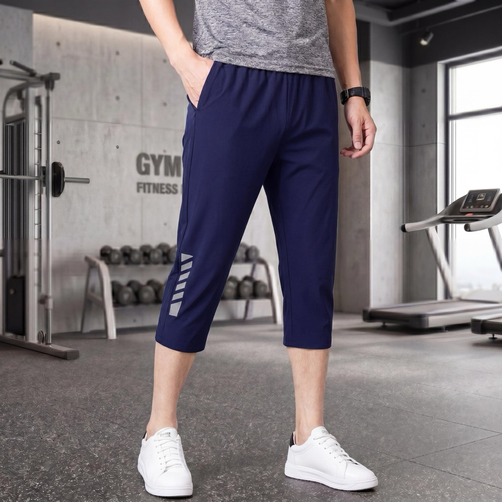 QUẦN LỬNG  QUA GỐI NAM THỂ THAO CHẤT THUN LOẠI 1 CO GIÃN 4 CHIỀU CAO CẤP SHOPTHETHAOKUTE