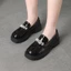 IKUNAK Giày nữ đi chơi dạo phố xinh xắn đính đá sáng Mary Jane 3cm nhẹ thoải mái