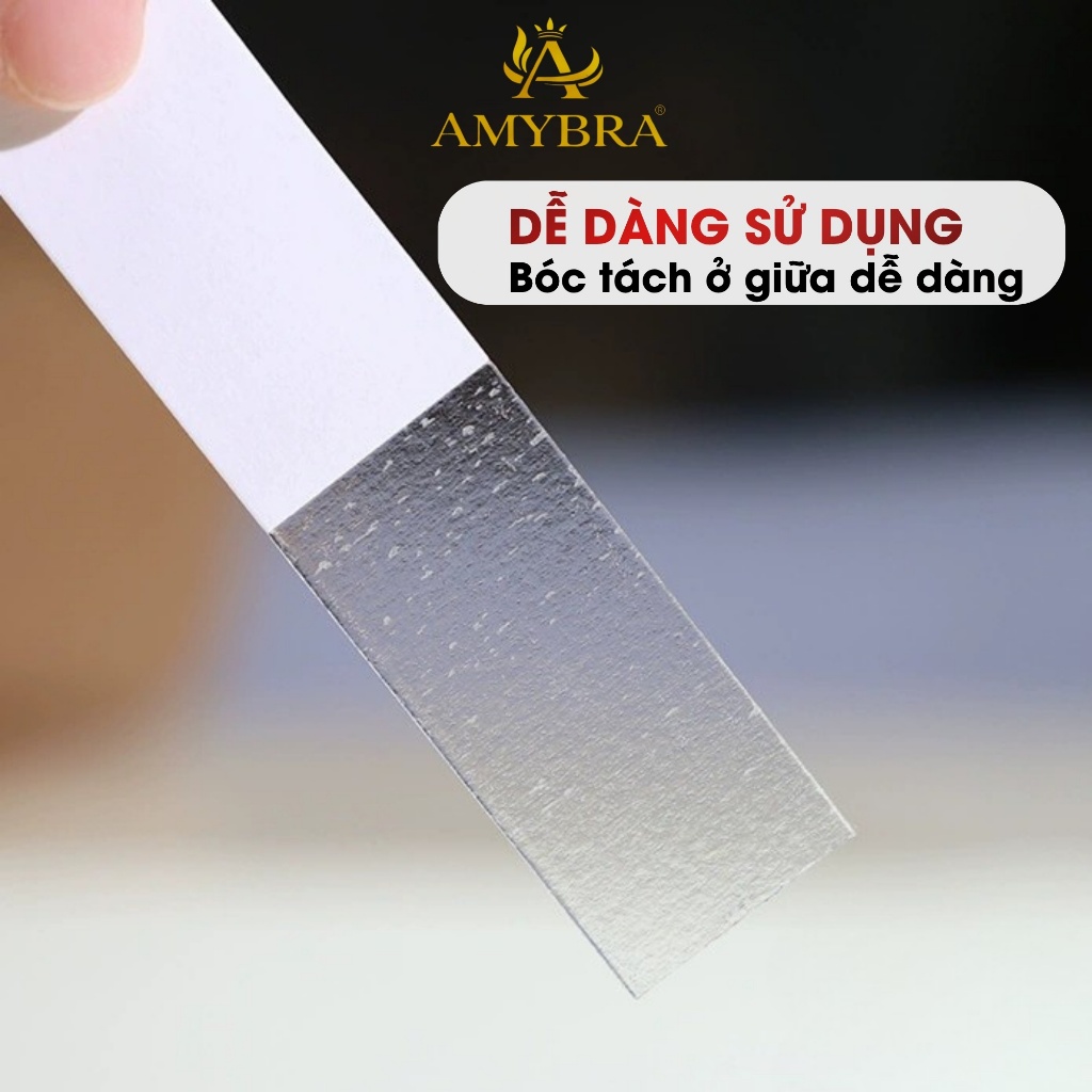 Miếng Dán Cố Định Quần Áo Trong Suốt – Băng Dính Áo 2 Mặt Chống Hở Túi 36 Miếng AMYBRA D3001