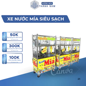 XE NƯỚC MÍA SIÊU SẠCH ,GIẢI KHÁT MÙA HÈ
