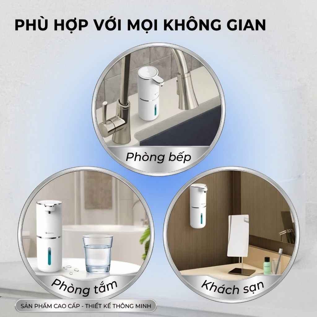 [Mới] Máy Xịt Nước Rửa Tay Tự Động 350ml Cảm Biến Thông Minh Pin Sạc 1200mAh Tạo Bọt Tiết Kiệm Dung Dịch