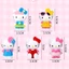 Combo 50 Mèo Kitty Trang Trí Bánh Kem,Đồ Chơi Cho Bé, Toppercake DUHA 039
