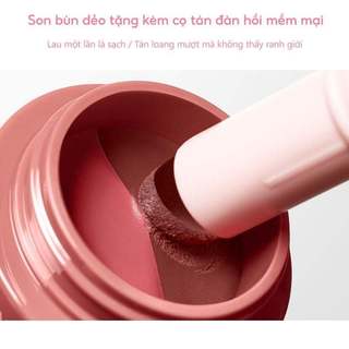 Son Bùn Into You Clash & Duo Lip Mud Dạng Hũ 2 Ngăn 5g Kèm Cọ - Nhập Khẩu Chính Hãng