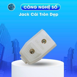 Phích đực / Jack Cái Tròn Dẹp dùng cho Camera và Thiết Bị Điện Tử