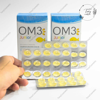 Omega 3 JUNIOR của Pháp, hộp 45 viên - Viên dầu cá hàm lượng cao giúp bổ não sáng mắt cho trẻ em