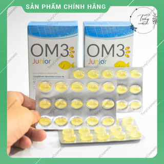 Omega 3 JUNIOR của Pháp, hộp 45 viên - Viên dầu cá hàm lượng cao giúp bổ não sáng mắt cho trẻ em