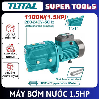 TOTAL Máy bơm nước Mô tơ dây đồng 1HP/1.5HP/2HP/ TWP37506 - TWP311006 - TWP315006 <HÀNG CHÍNH HÃNG>