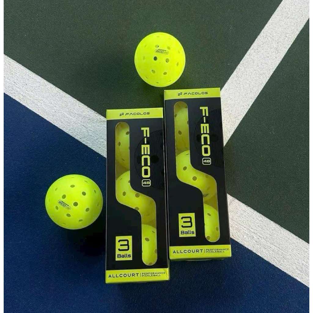 ✅ [Ship Hoả Tốc] Bóng Pickleball F-Eco 48 lỗ - Fast Ball cho Fast Game