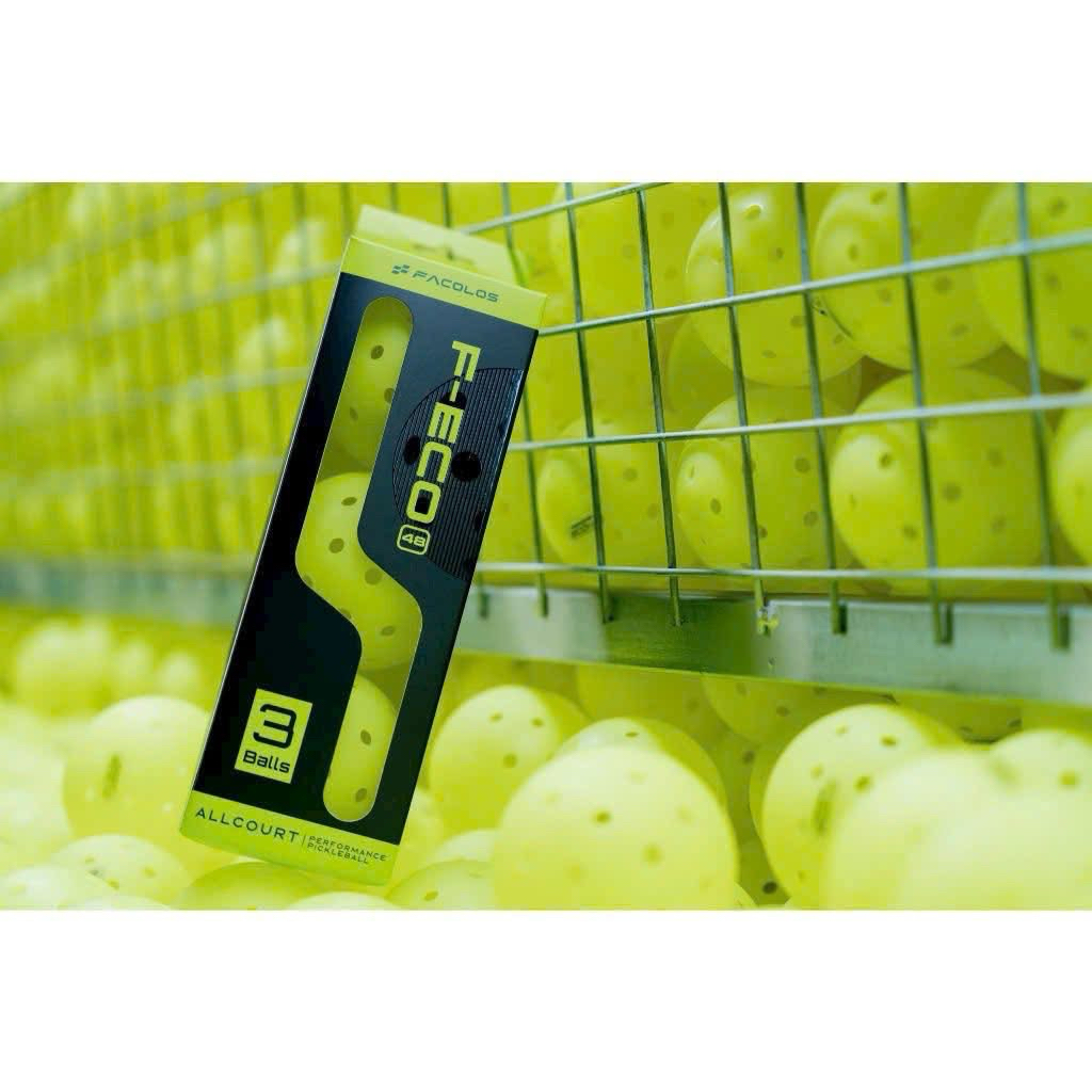 ✅ [Ship Hoả Tốc] Bóng Pickleball F-Eco 48 lỗ - Fast Ball cho Fast Game