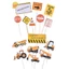Bịch 10 Set Cắm Giấy Biển Báo Giao Thông - Phụ Kiện Bánh Sinh Nhật, Bánh Kem DUHA 078