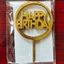 Combo 100 Que Cắm Mica Happy Birthday DUHA 082