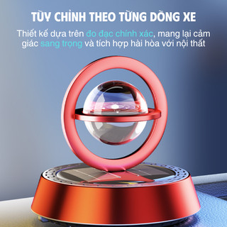 Vòng Xoay Sao Hỏa Trang Trí Năng Lượng Mặt Trời, Nhựa ABS, Tinh Dầu Thơm Không Gian Ô Tô